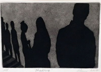 Shadows - Aquatint Print